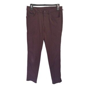 Lululemon ABC Pant Classic 34” Size 28 Black Plum‎